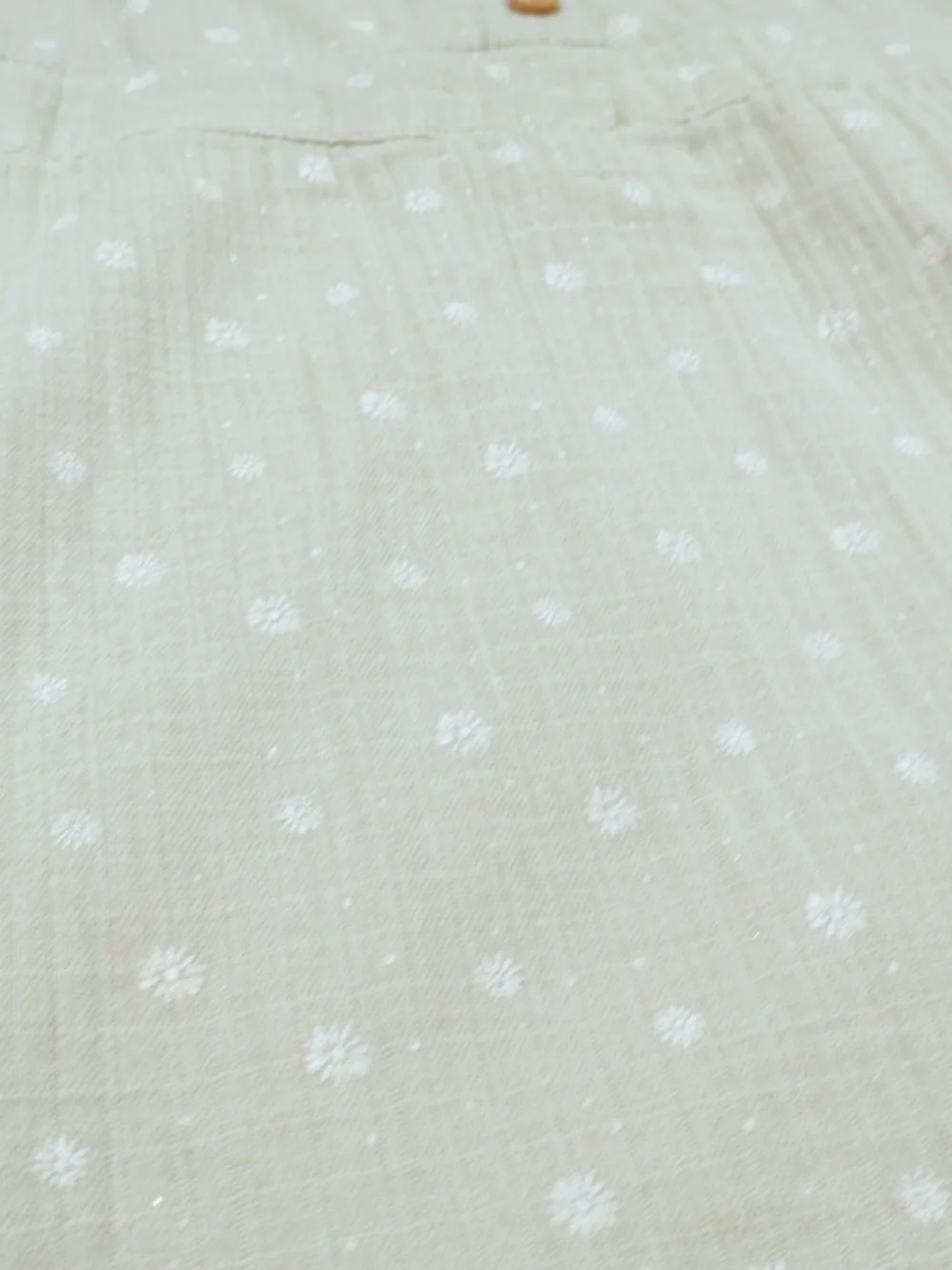 Happy Grey Girls Size 8 Sage Green Overall Dress Polka Dot Cotton